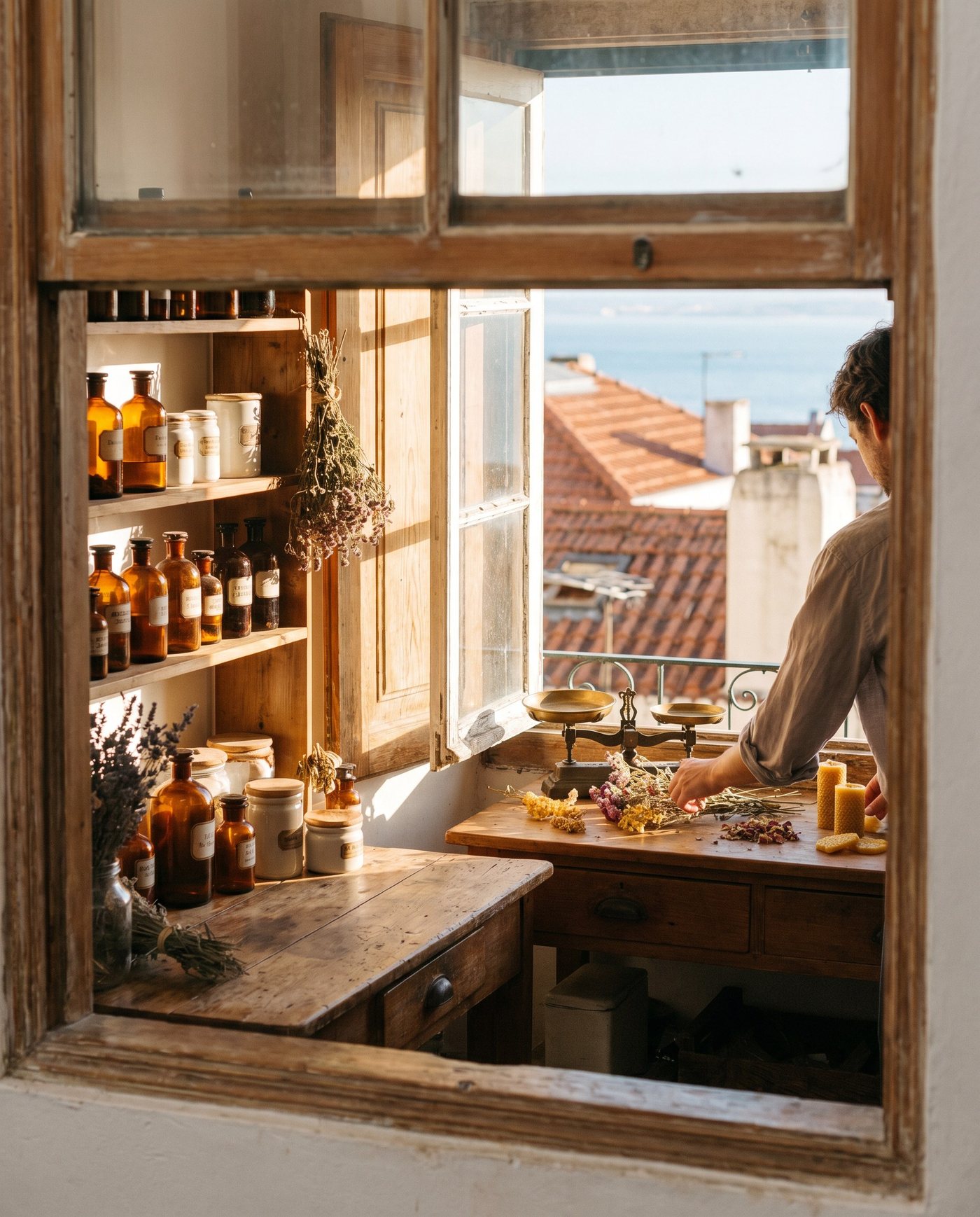 Um primeiro andar no Bairro Alto